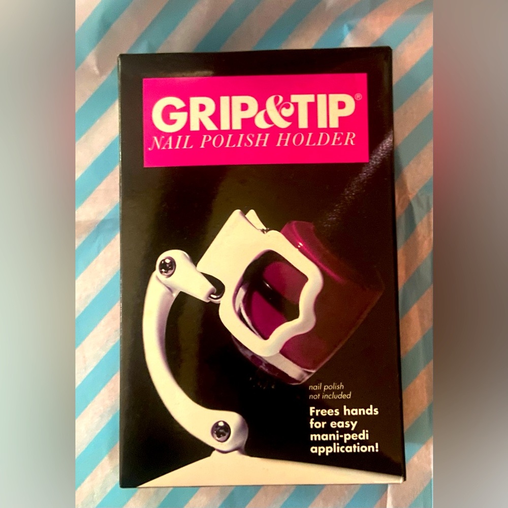 🐈‍⬛ 2/$6 NWT - Grip&Tip Nail Polish Holder